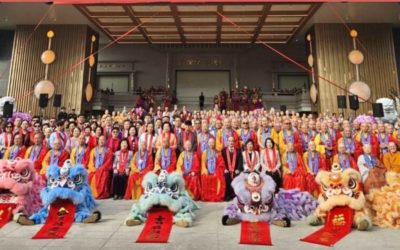 Foundation Delegation Attends the Commemorative Completion Ceremony of the Global Buddhist Alliance Hall