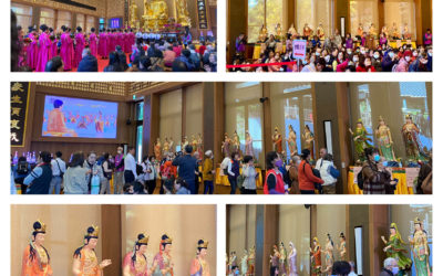 2nd “33 Kannon Pilgrimage, National Sacred Mountain Pilgrimage & Buddha Relics Exhibition” Held at Taiwan Daci Mountain Wanyuan Temple